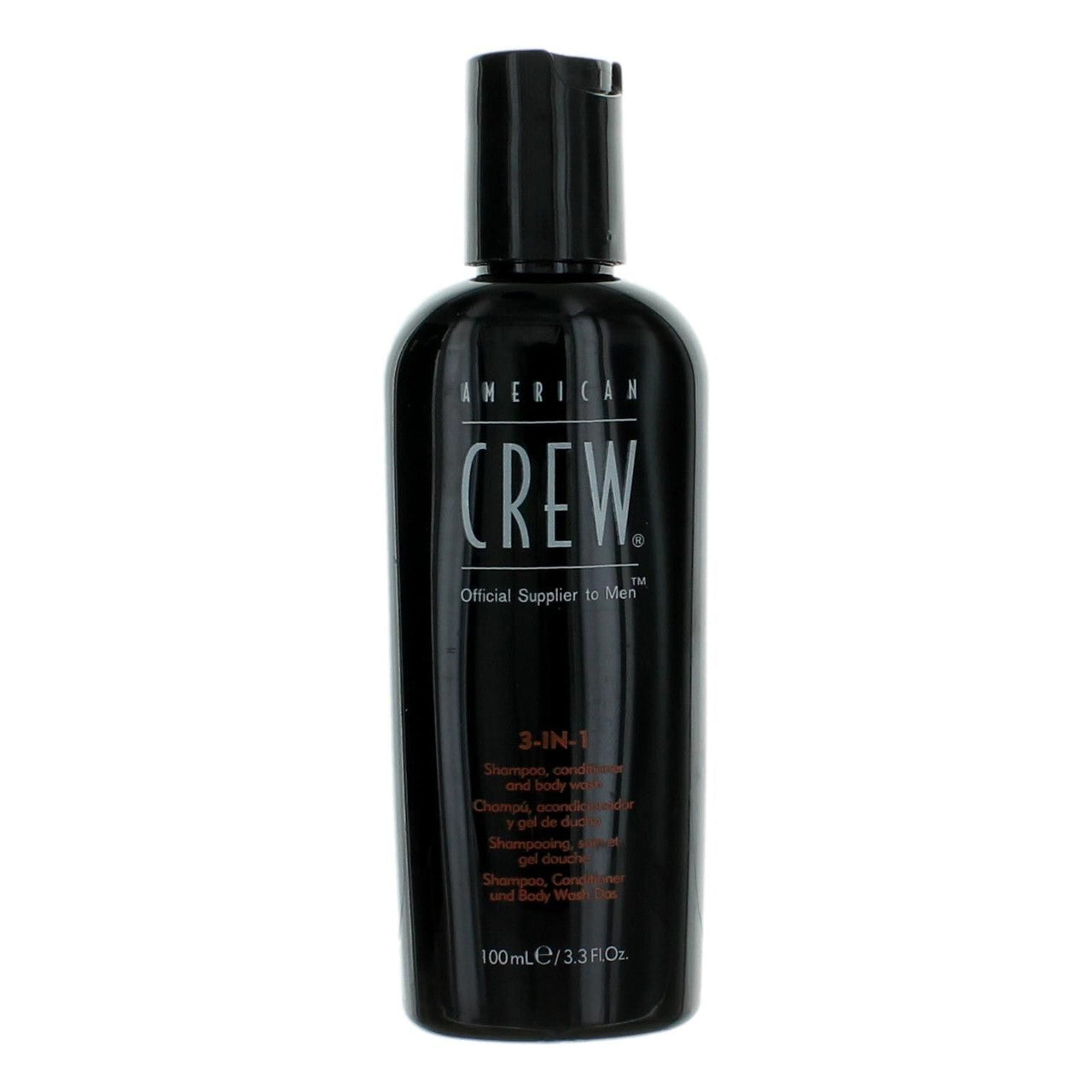 American Crew 3-In-1 by American Crew, 3.3 oz Shampoo, Conditioner, and Body Wash-0