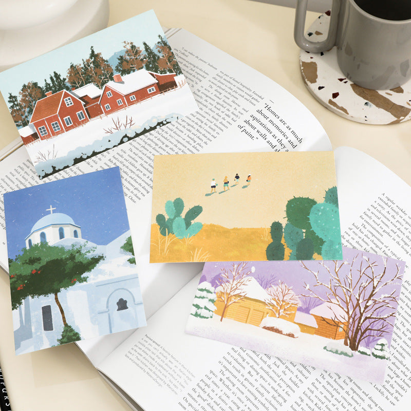 15 Travel Diaries Wall Decor Cards